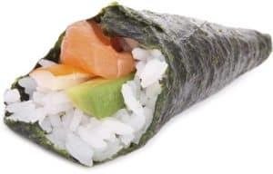 temaki-sushi-cone-shape-roll