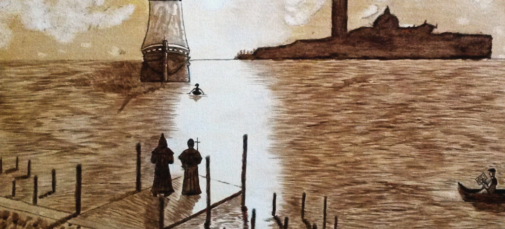 coffe comes to Europe by boat in 1615